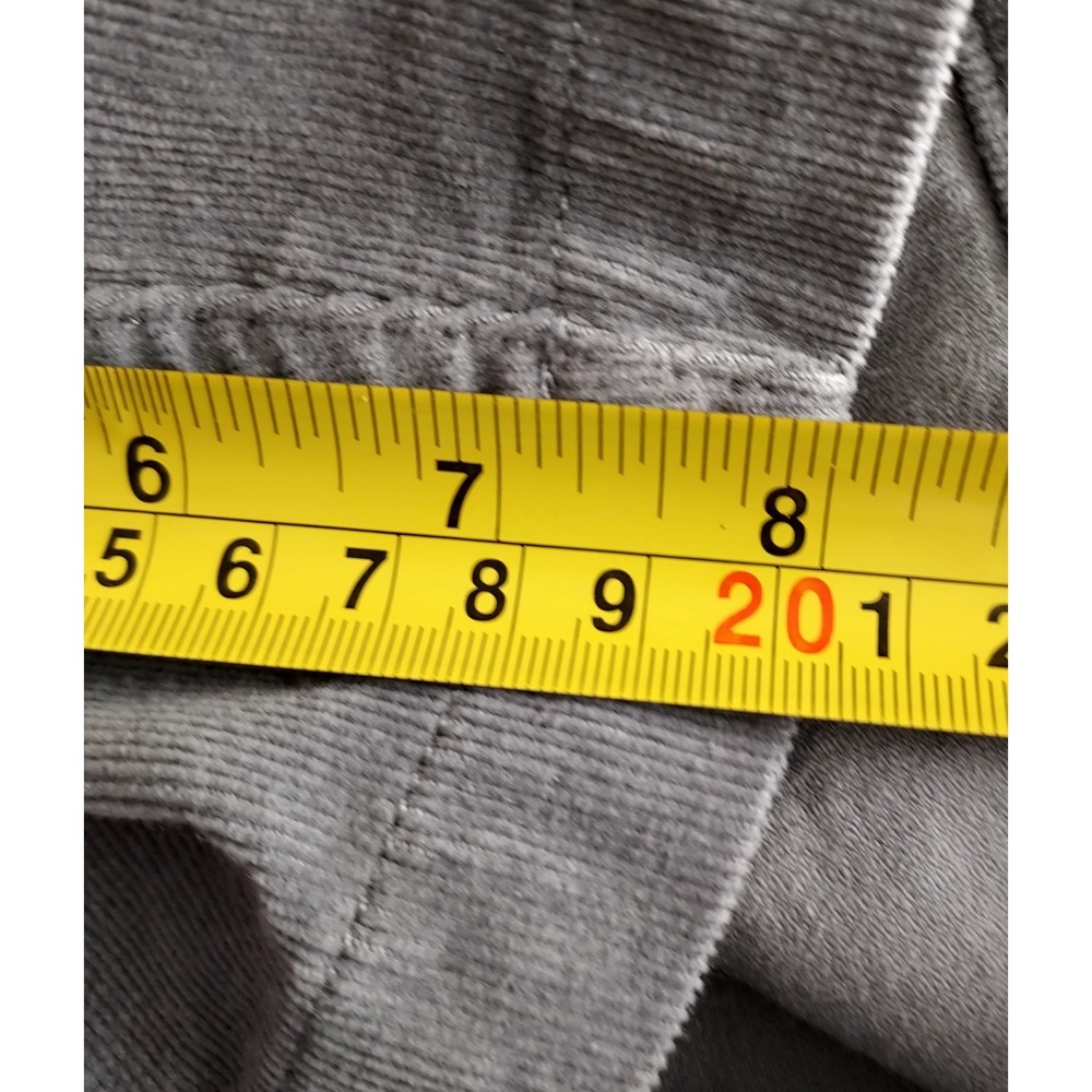 Vuori Optimist Corduroy Short Mens Size Small Gray 8" Athletic Stretch V385 - Picture 11 of 13
